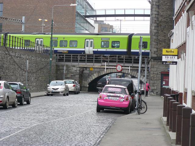 Dart - vláček v Dublinu