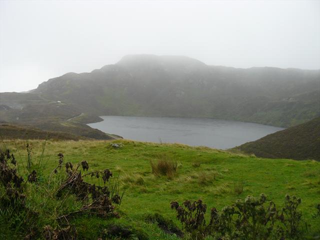 Jezero v horách Loughsalt
