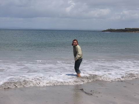 Pláž na ostrově Inishmore